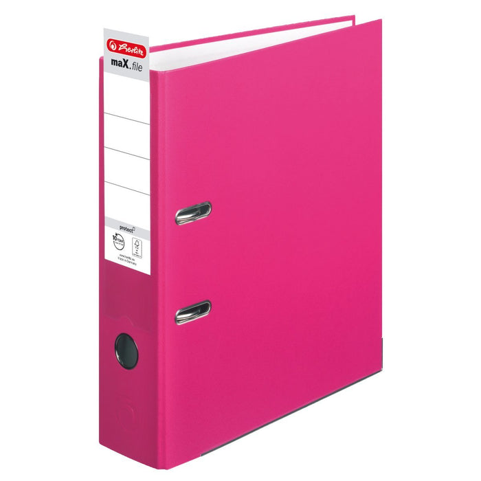 EAN 4008110391649 - Herlitz maX.file carpeta de cartón A4 Rosa imagen 4