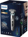 EAN 8720689018104 - Philips SHAVER Series 9000 S9975/55 afeitadora Máquina de afeitar de rotación Recortadora Cromo, Plata imagen 4