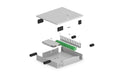 EAN 4016032466130 - Digitus DN-96800M-2 cabinete y armario para equipos de red imagen 4
