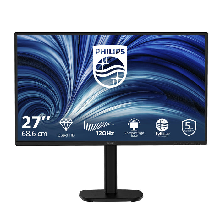 EAN 8721038007916 - Philips 27B2N3500/00 pantalla para PC 68,6 cm (27") 2560 x 1440 Pixeles Full HD LCD Negro imagen 2
