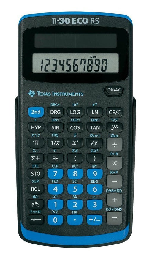 EAN 3243480009942 - Texas Instruments TI-30 ECO RS calculadora Bolsillo Calculadora científica Negro imagen 1