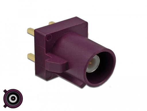 EAN 4043619897308 - DeLOCK 89730 conector FAKRA D Violeta imagen 1