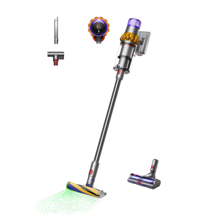 EAN 5025155136201 - Dyson V15 Detect Absolute Aspiradora escoba 2 en 1 Batería Secar HEPA Sin bolsa 0,77 L Acero inoxidable imagen 1