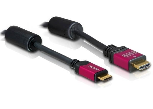 EAN 4043619843374 - DeLOCK HDMI 1.3b to HDMI Mini Cable 3.0m cable HDMI 3 m HDMI tipo A (Estándar) HDMI Type C (Mini) Negro imagen 1