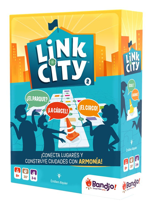 EAN 8435407650985 - Asmodee Link City 30 min Juego de mesa Estrategia imagen 1