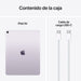 EAN 0195949964596 - Apple iPad Air 5G Apple M TD-LTE & FDD-LTE 128 GB 33 cm (13") 8 GB Wi-Fi 6E (802.11ax) iPadOS 18 Púrpura imagen 10