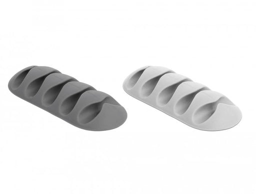 EAN 4043619182985 - DeLOCK 18298 organizador de cables Escritorio/pared Soporte para cables Gris, Blanco 6 pieza(s) imagen 1