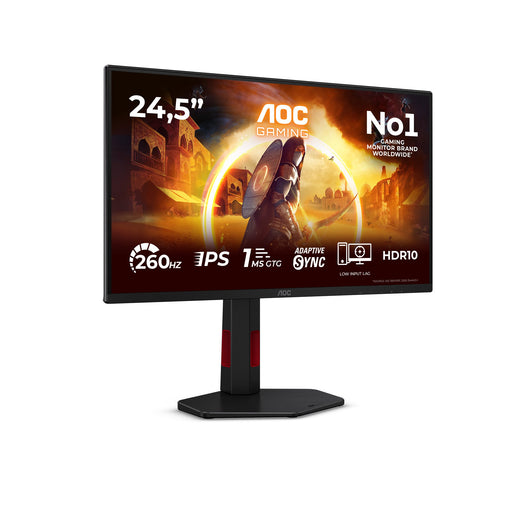 EAN 4038986143462 - AOC G4 25G4ZR pantalla para PC 62,2 cm (24.5") 1920 x 1080 Pixeles LCD Negro, Rojo imagen 2