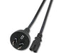 EAN 5711045488399 - Microconnect PE030718AUSTRALIA cable de transmisión Negro 1,8 m C7 acoplador imagen 1