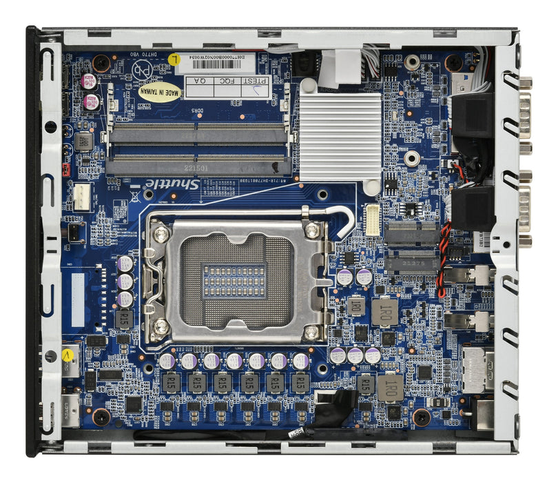 EAN 0887993008950 - Shuttle XPС slim DH610V2 PC/estación de trabajo barebone 1,35 l tamaño PC Negro Intel H610 LGA 1700 imagen 6