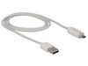 EAN 4043619836048 - DeLOCK 1m USB 2.0 cable USB USB A Micro-USB B Blanco imagen 1