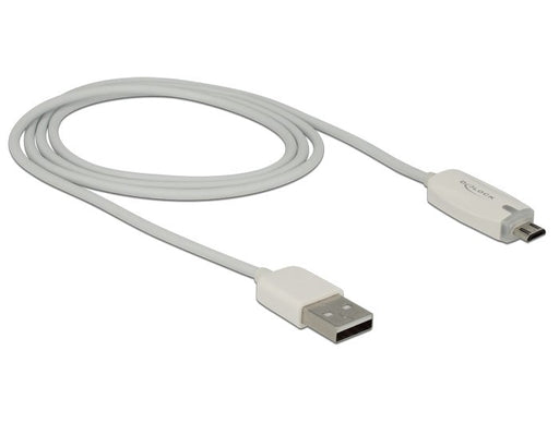 EAN 4043619836048 - DeLOCK 1m USB 2.0 cable USB USB A Micro-USB B Blanco imagen 1