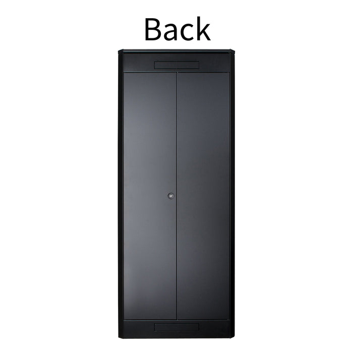 EAN 5420016846327 - LOGON RDL46U81BL armario rack 46U Rack o bastidor independiente Negro imagen 5