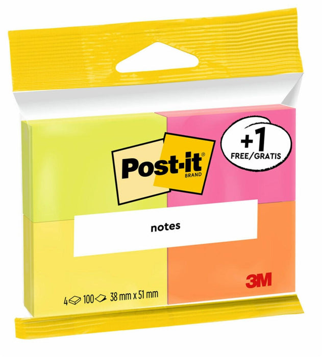 EAN 3134375321006 - Post-It 6812-P nota autoadhesiva Rectángulo Verde, Naranja, Rosa, Amarillo 100 hojas Autoadhesivo imagen 2