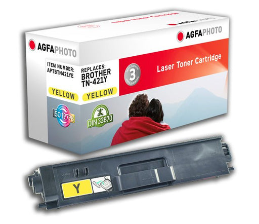 EAN 4250164857637 - AgfaPhoto APTBTN421YE cartucho de tóner 1 pieza(s) Compatible Amarillo imagen 1
