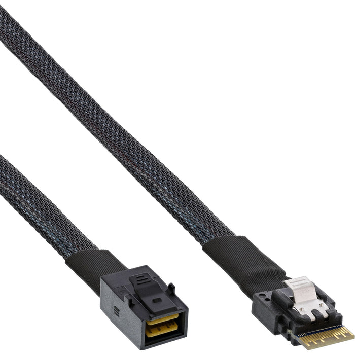 EAN 4043718288588 - InLine 27643A cable Serial Attached SCSI (SAS) 0,5 m 24 Gbit/s Negro imagen 1
