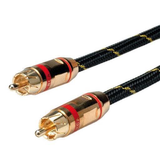 EAN 7611990110933 - ROLINE 11.09.4231 adaptador de cable de vídeo 2,5 m RCA Negro, Oro, Rojo imagen 1