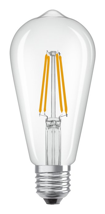 EAN 4099854235634 - Osram Classic Edison lámpara LED Blanco cálido 2700 K 3,8 W E27 E imagen 4