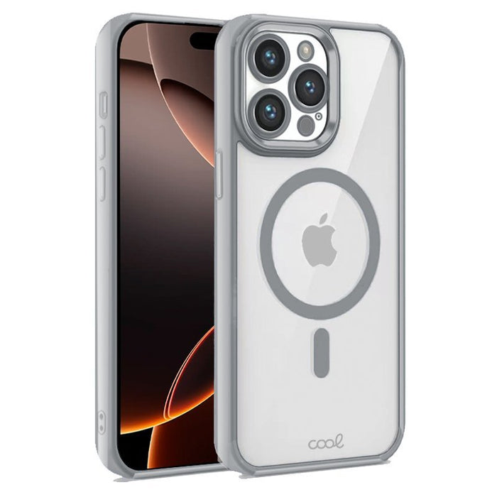 EAN 8434847075556 - COOL Accesorios COOL funda para teléfono móvil 17,5 cm (6.9") Plata, Transparente imagen 1