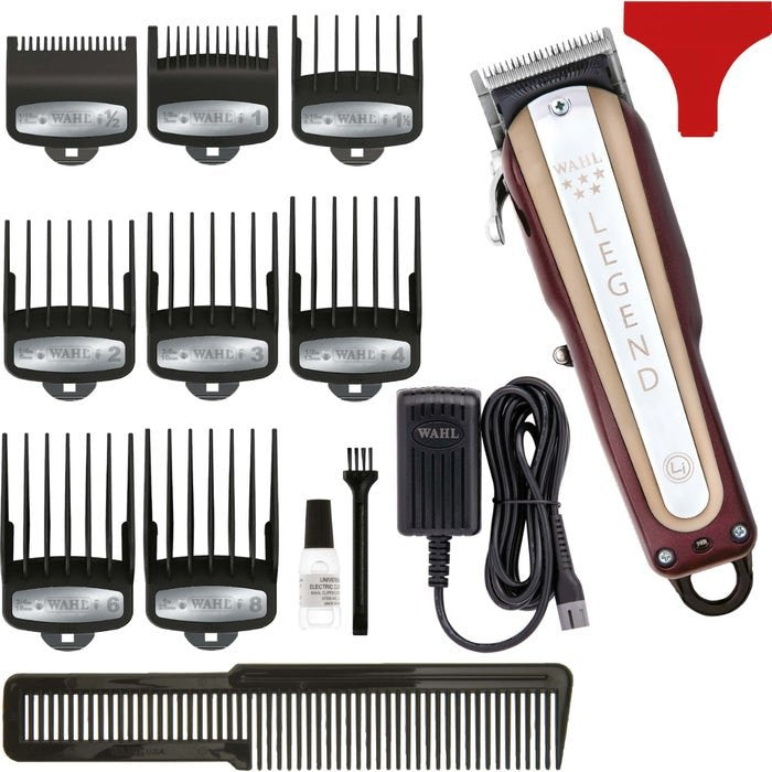 EAN 0043917859460 - Wahl Cordless Legend Borgoña, Plata Ión de litio imagen 5