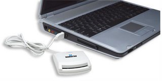 EAN 0766623172844 - Manhattan 172844 lector de tarjeta inteligente USB 1.1 Blanco imagen 4