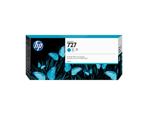 EAN 0889296103301 - HP 727 300-ml Cyan DesignJet Ink Cartridge cabeza de impresora Inyección de tinta térmica imagen 1