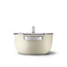 EAN 8017709355913 - Smeg CSF2412CRM batería de cocina Crema de color Aluminio, Acero inoxidable 5,4 L 24 cm imagen 3