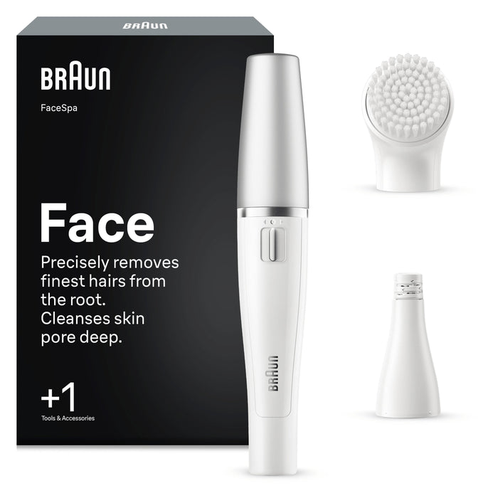 EAN 8006530193658 - Braun Gesichtsepilierer Face 810 Blanco, Plata imagen 1