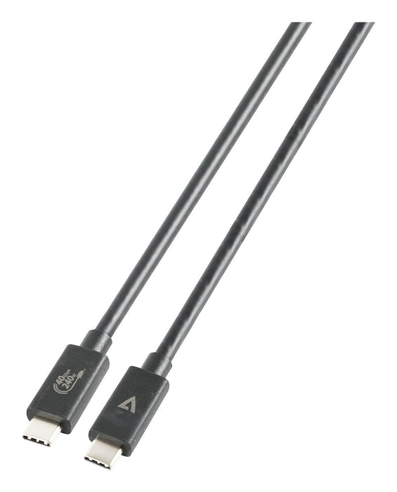 EAN 0662919121773 - V7 V7USB4-1.2M cable USB 1,2 m USB C Negro imagen 2
