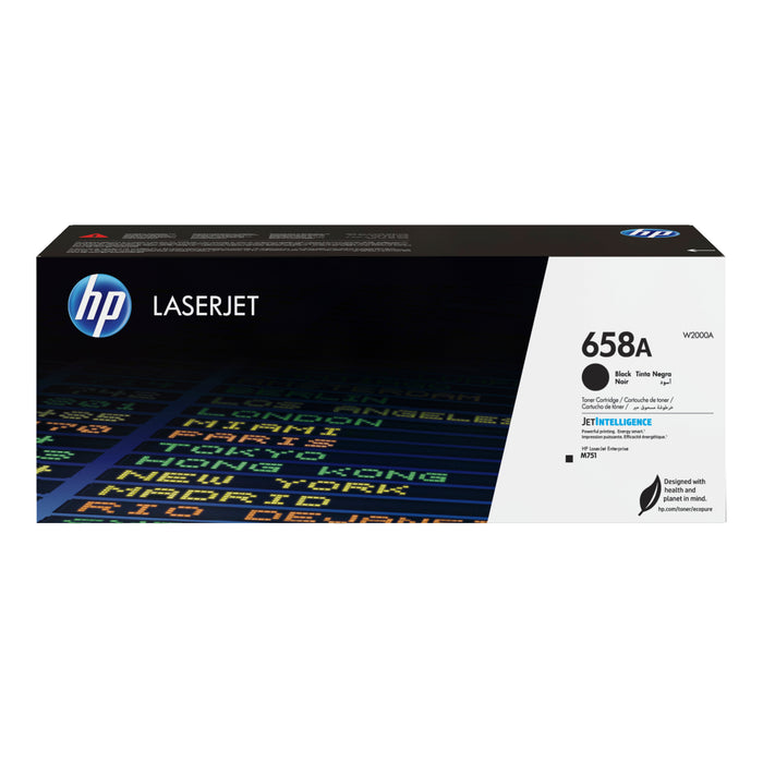 EAN 0192545710947 - HP 658A Black Original LaserJet Toner Cartridge cartucho de tóner 1 pieza(s) imagen 1