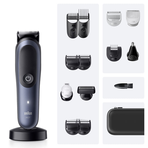 EAN 8700216429023 - Braun 80789909 cortadora de pelo y maquinilla Azul oscuro 21 Ión de litio imagen 2