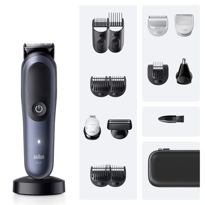 EAN 8700216429023 - Braun 80789909 cortadora de pelo y maquinilla Azul oscuro 21 Ión de litio imagen 2