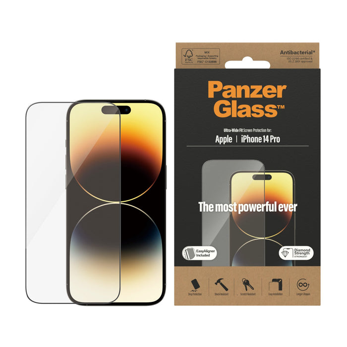 EAN 5711724027840 - PanzerGlass ® Screen Protector iPhone 14 Pro | Ultra-Wide Fit w. EasyAligner Protector de pantalla Apple  imagen 2
