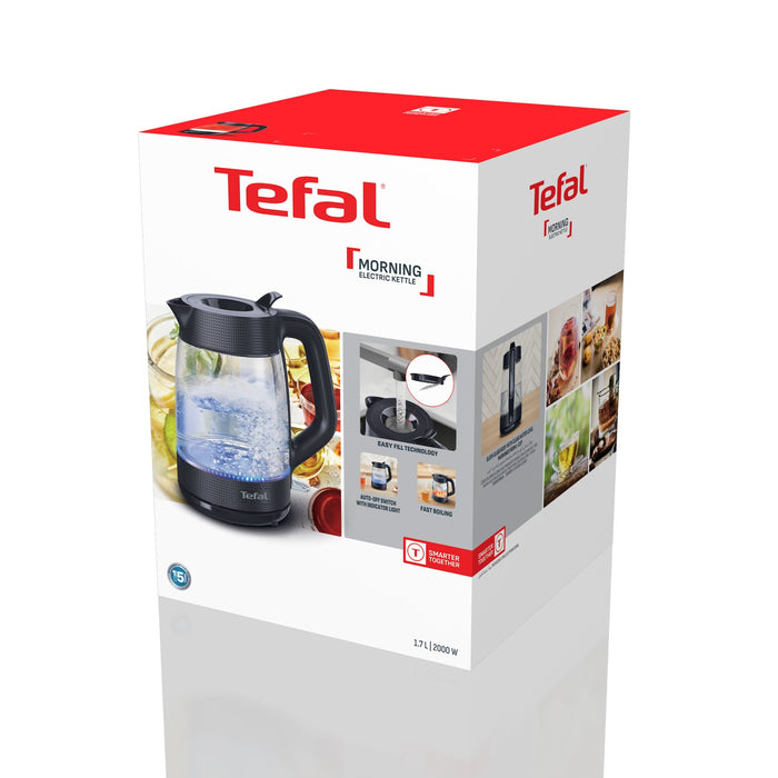EAN 3045387210120 - Tefal KO2G08 tetera eléctrica 1,7 L 2000 W Negro, Transparente imagen 2