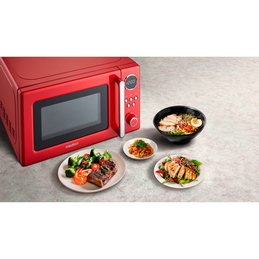 EAN 4061275225952 - MEDION MD 15000 Rojo Solo microondas Encimera 20 L 800 W imagen 2