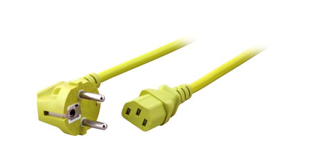 EAN 4049759269661 - EFB Elektronik EK588GE.3V2 cable de transmisión Amarillo 3 m Enchufe tipo F C13 acoplador imagen 1