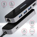 EAN 8595247906182 - Axagon HMC-6GL base para portátil y replicador de puertos Alámbrico USB 3.2 Gen 1 (3.1 Gen 1) Type-C Negr imagen 4
