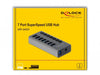 EAN 4043619636693 - DeLOCK 63669 hub de interfaz USB 3.2 Gen 1 (3.1 Gen 1) Type-B 5000 Mbit/s Gris imagen 3