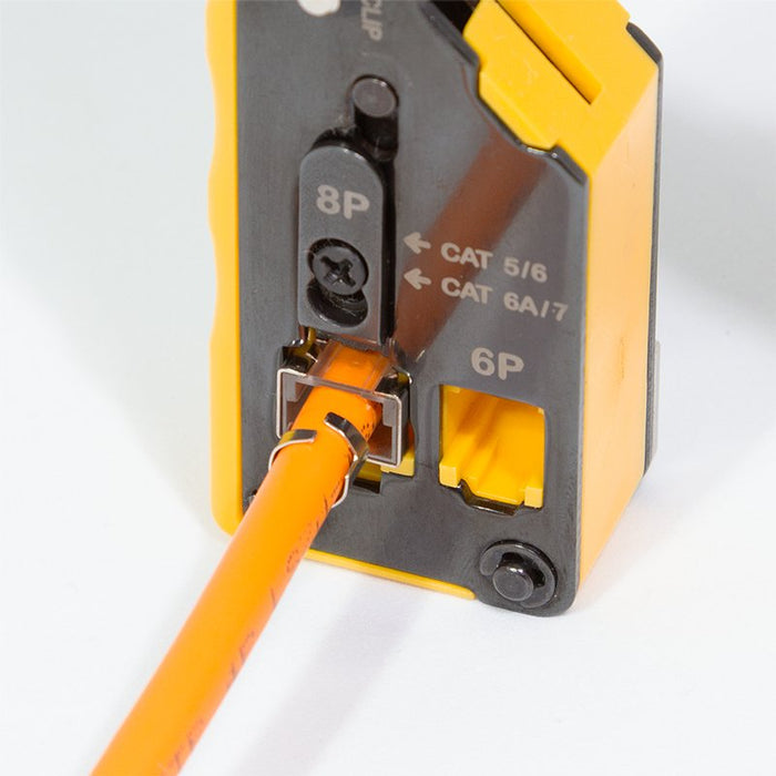 EAN 4052792062311 - LogiLink WZ0060 crimpadora Herramienta para prensar Negro, Amarillo imagen 6