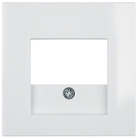 EAN 4011334277057 - Hager 10338919 placa de pared y cubierta de interruptor Blanco imagen 1