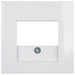 EAN 4011334277057 - Hager 10338919 placa de pared y cubierta de interruptor Blanco imagen 1