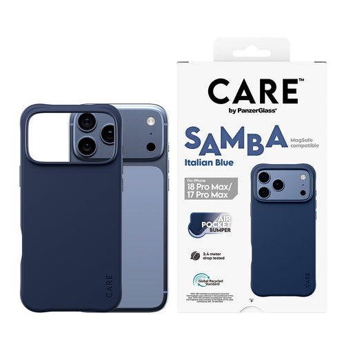 EAN 5715685044540 - PanzerGlass CARE™ by ® Samba Case Italian Blue w. MagSafe iPhone 2026 Pro Max | 17 Pro Max funda para tel imagen 2