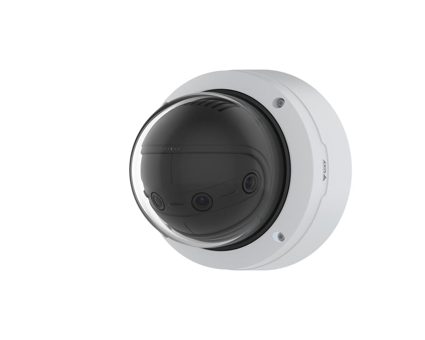 EAN 7331021077423 - Axis P3827-PVE Almohadilla Cámara de seguridad IP Interior y exterior 3712 x 1856 Pixeles Techo/pared imagen 1