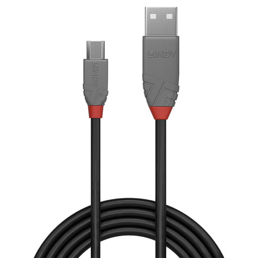 EAN 4002888367318 - Lindy 36731 cable USB USB 2.0 0,5 m USB A Micro-USB B Negro, Gris imagen 2