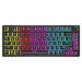 EAN 5901986048558 - Savio SAVGK-PHENIX RED PUDDING teclado Juego USB + RF Wireless + Bluetooth QWERTY Inglés de EE. UU. Negro imagen 1