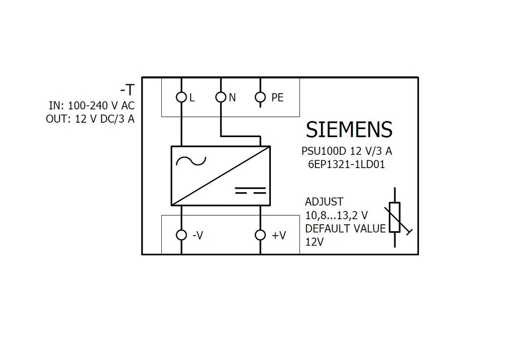 EAN 4025515156178 - Siemens 6EP1321-1LD01 Hutschienen-Netzteil DIN-Rail Inhalt 1 St. imagen 3