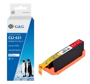 EAN 6942383148266 - G&G 21466 cartucho de tinta 1 pieza(s) Compatible Cian imagen 2