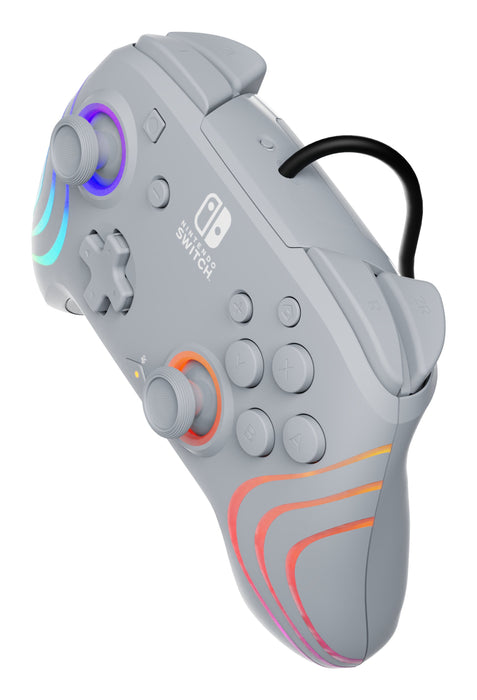 EAN 708056071981 - PDP Afterglow Wave Gris USB Gamepad Analógico/Digital Nintendo Switch, Nintendo Switch OLED imagen 2