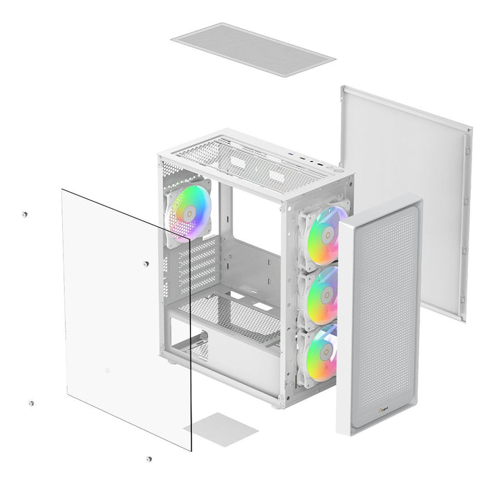 EAN 6977414881843 - Ocypus Gamma C50 ARGB Mini Tower Blanco imagen 8