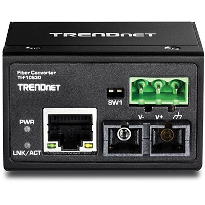 EAN 0710931160468 - Trendnet TI-F10S30 convertidor de medio 200 Mbit/s 1310 nm Monomodo Negro imagen 4